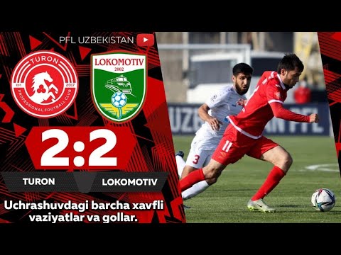 Coca-Cola Superliga 3-tur "Turon" 2 : 2 "Lokomotiv" | Faqatgina gollar tomosha qiling