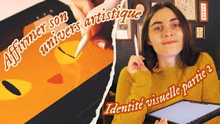 Créer sa marque d'illustratrice - Partie 2 (process Procreate, presets sur Affinity Photo)
