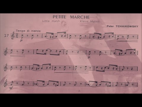O Trompete Clássico Volume A (FÁCIL) - 27 Petite Marche TCHAIKOWSKY