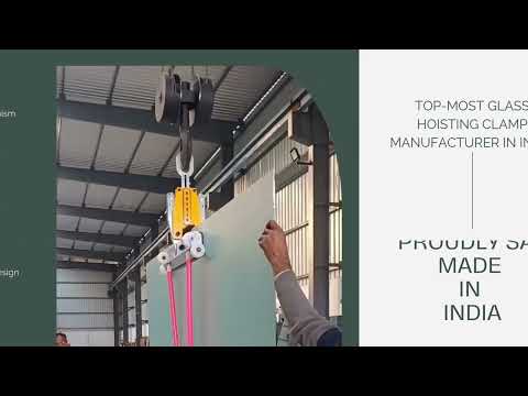 NOSTIN GLASS  lifter HOISTING CLAMP