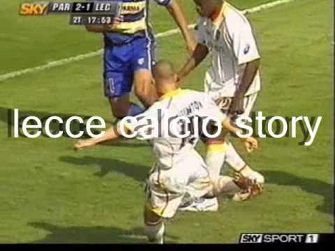 Il gol di Ernesto Javier Chevanton in Parma-LECCE 3 a 1 del 10 aprile 2004