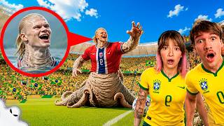 NUNCA ENFRENTE O HAALAND HAND SEA MONSTER DE 3 METROS (ESPECIAL COPA DO MUNDO DE 2026)!