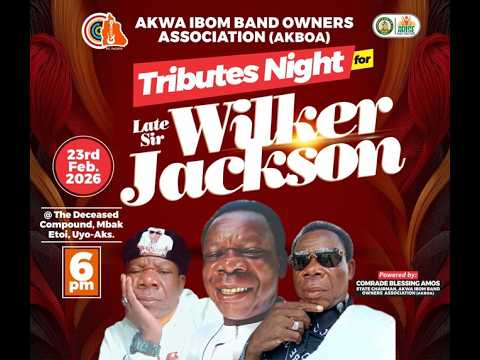 AKWA IBOM STATE BAND OWNERS HONOUR SIR WILKER JACKSON