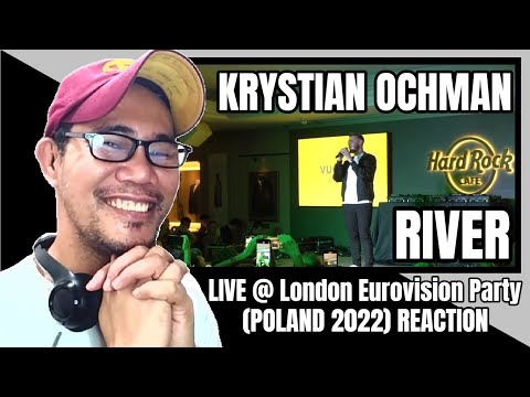 Ochman "River" (Poland 2022) LIVE @ London Eurovision Party REACTION
