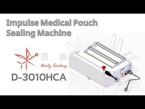Impulse medical pouches sealer machine