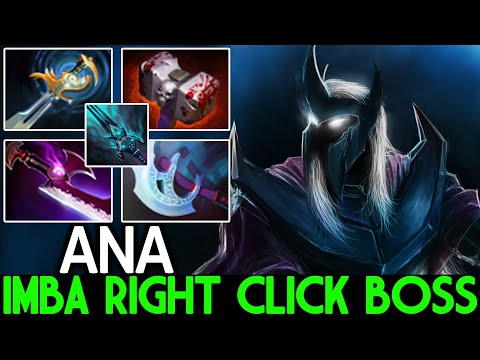 ANA [Abaddon] Imba Right Click Boss Too Much Power Dota 2