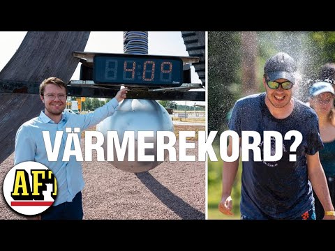 40 grader: Inofficiellt värmerekord i Sverige – väntar på bekräftelse