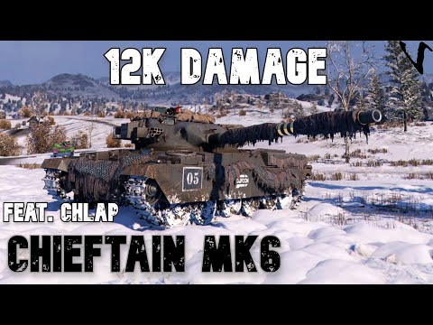 Chieftain MK6 feat. Chlap420: 12K Damage: WoT Console - World of Tanks Modern Armor