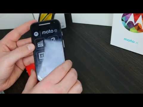 Motorola Moto E (2. Generation) ausgepackt und im ersten Eindruck