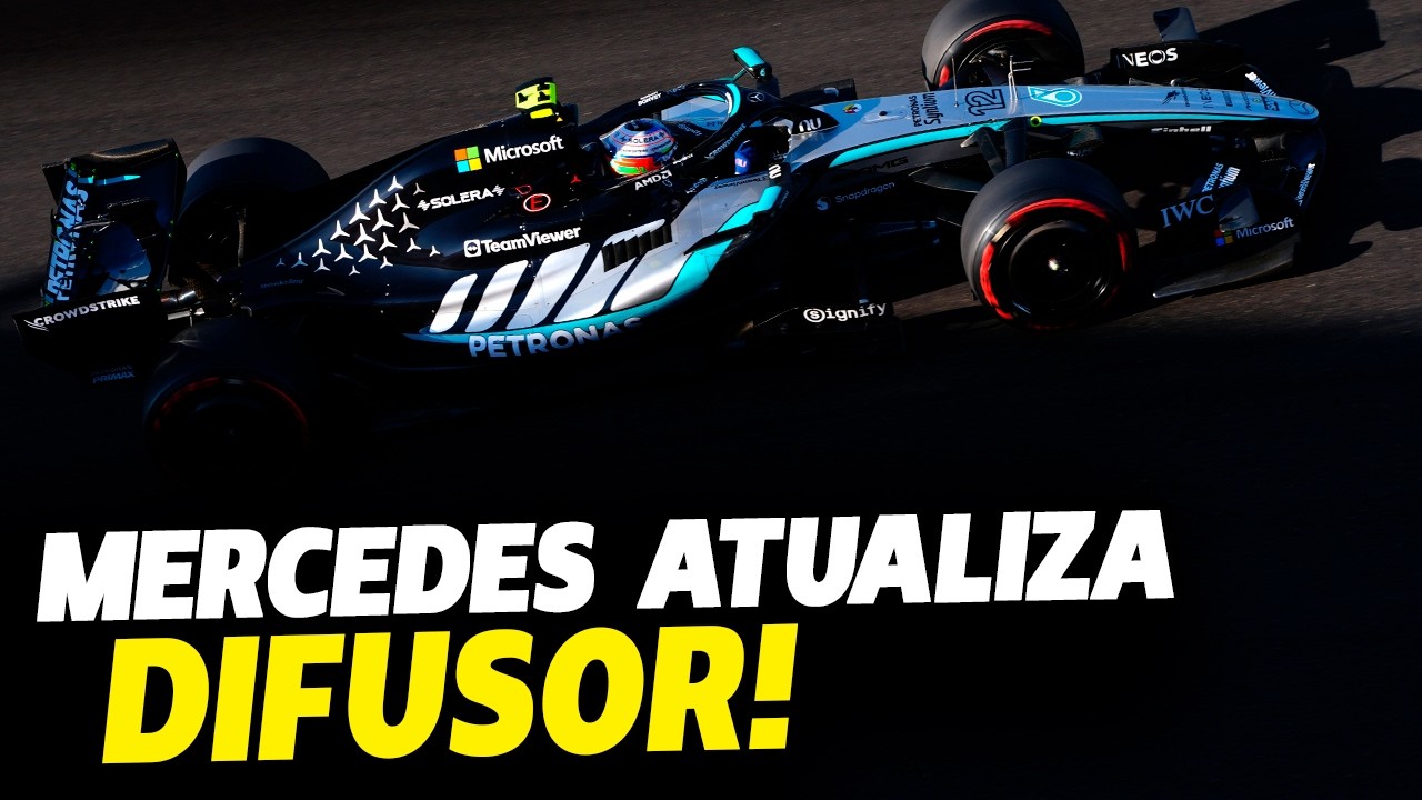 🚨MERCEDES ATUALIZA DIFUSOR POLÊMICA PARA O GP DA HUNGRIA | FÓRMULA 1