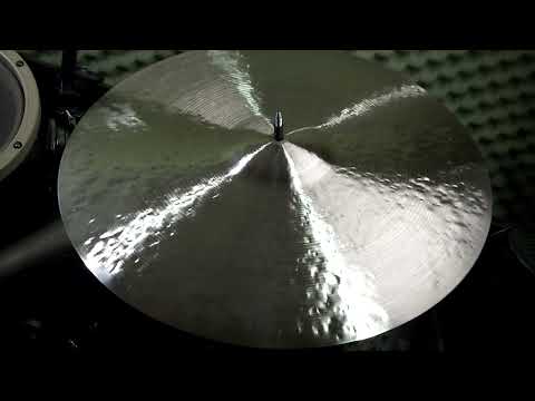 22 Rustico FB ET Ride, 2363g - Handcrafted cymbals by Craig Lauritsen