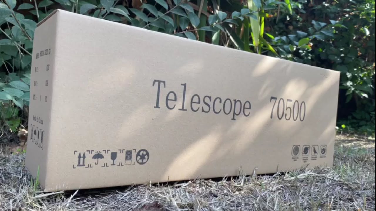 Télescope astronomique 70/500 video thumbnail