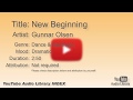 New Beginning Gunnar Olsen Dance Electronic Dramatic YouTube Audio Library BGM