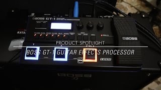 Video thumbnail for Boss GT-1 Guitar Effects Processor by Guitar Center