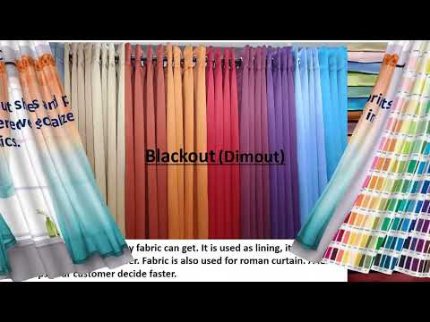 Blackout Curtain Fabric