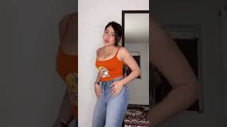 sexy Girl crossed her limits  showing bold big boobs #shorts