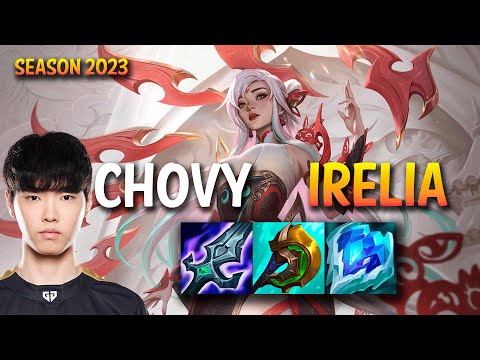 Gen Chovy IRELIA vs LEE SIN Mid - KR Ranked