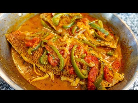 Caribbean Steamed Fish | The Best Steam Snapper Recipe