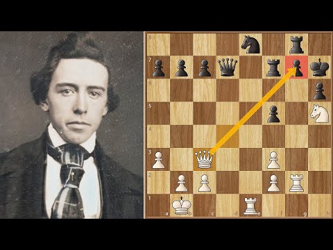 A New Opponent! - What's His Power Level?? || Morphy vs Harrwitz (1858) Game 2