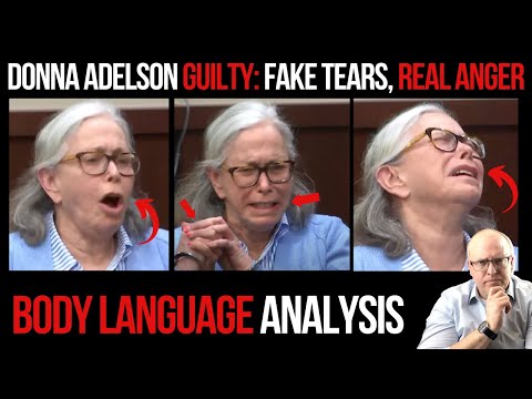 Guilty Donna Adelson's Fake Tears, Real Anger: Body Language Analysis