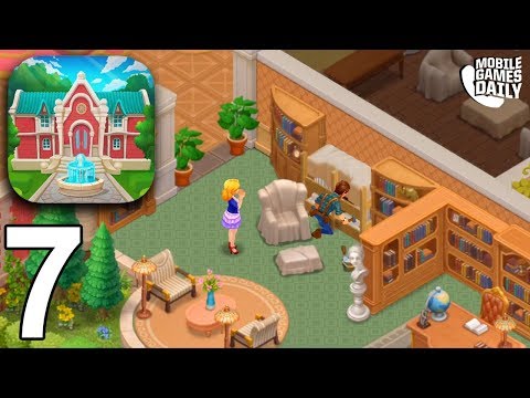 MATCHINGTON MANSION - Library Area - Story Gameplay Walkthrough Part 7 (iOS Android)