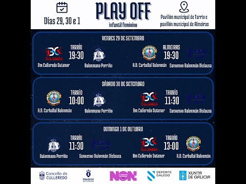 Previa Play-Off infantil feminino
