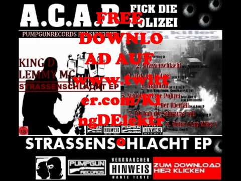 Pumpgun Records Präsentiert : Strassenschlacht ep Snippet ( King D Elektro & Lemmy Mc )