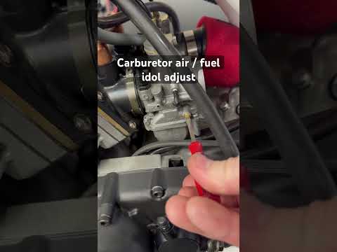 Here’s a quick tip on figuring out if you have a fuel adjusting screw or an air adjusting screw