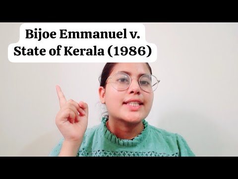 Bijoe Emmanuel v. State of Kerala (1986)||Landmark Cases||in hindi