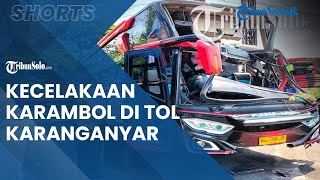 Kronologi Kecelakaan Karambol Rombongan Bus Wisata SMPN 1 Kepanjen di Tol Karanganyar, Kernet Tewas