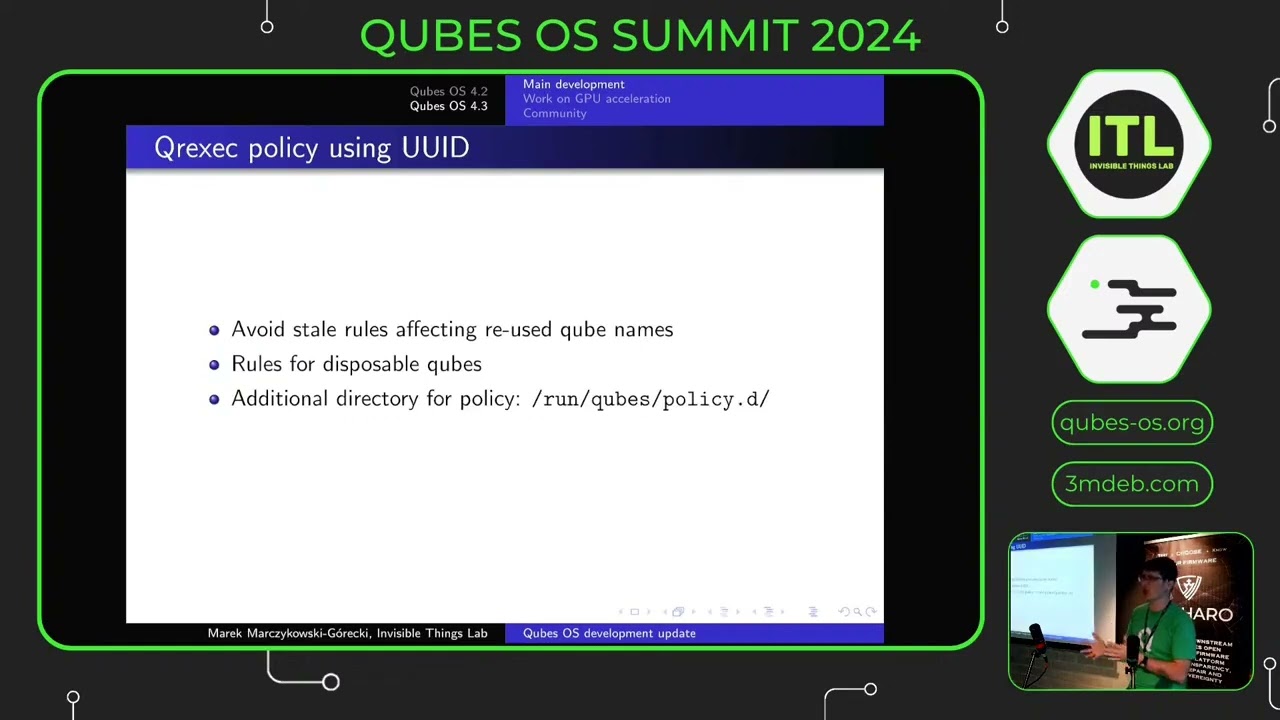 Qubes OS development status update
