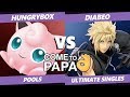 Smash Ultimate Tournament - Hungrybox (Jigglypuff) Vs. Diabeo (Cloud) CtP3 SSBU Pools