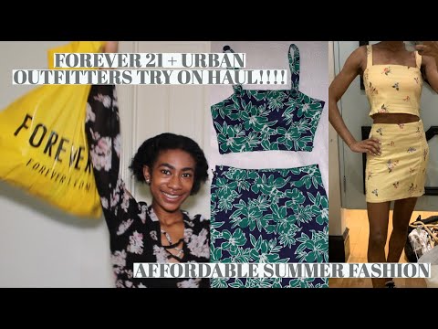 Huge Forever 21 and Urban Outfitters Try on Haul || Affordable Summer Fashion! (part 2)