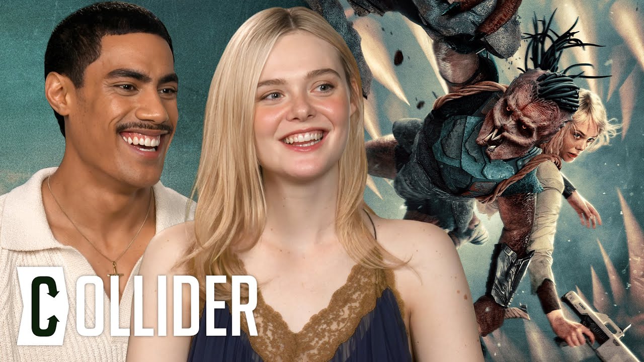 Predator Badlands Interview: Elle Fanning and Dimitrius Schuster-Koloamatangi