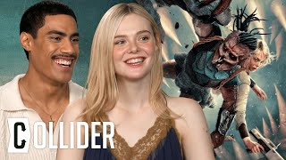 Predator Badlands Interview: Elle Fanning and Dimitrius Schuster-Koloamatangi