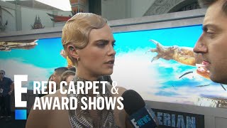 Cara Delevingne Rocks Metal-Like Dress to "Valerian" Premiere | E! Live from the Red Carpet