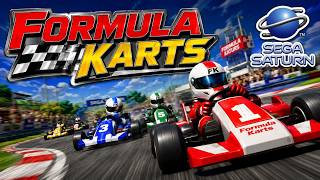 Formula Karts - Sega Saturn (Gameplay)