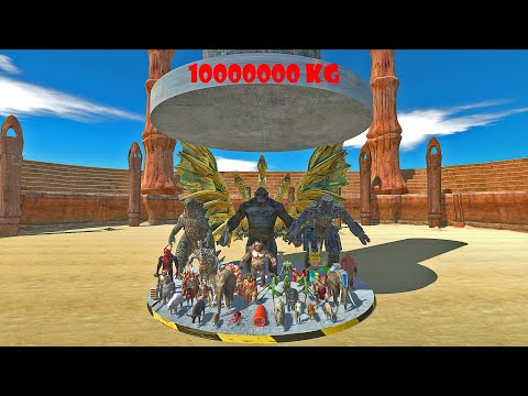 Who Is Fast Enough To Not Be Crushed - Animal Revolt Battle Simulator