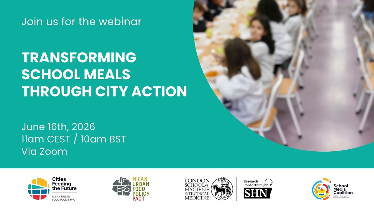 Webinar: Transforming School Meals Through City Action