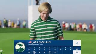 Jack Nicklaus Plays Full 18 Holes at Pebble Beach — EA Sports PGA Tour