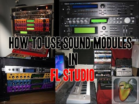 How to use  sound modules in FL12 via Midi Out