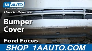 How To Remove Front Bumper Cover 00-07 Ford Focus