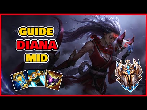 GUIDE DIANA MID S12 - COMMENT EXPLOSER SON ADVERSAIRE (gameplay éducatif, explicatif, tips etc)