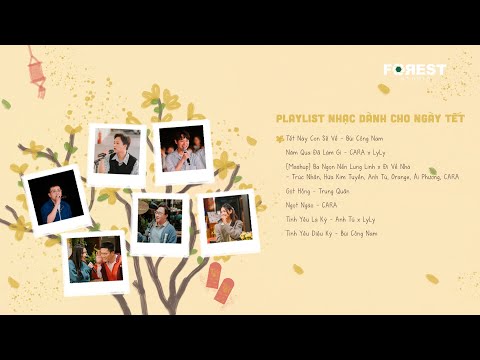 Playlist XUÂN 2024 | Nghe là thấy TẾT ĐOÀN VIÊN - Trúc Nhân, Anh Tú, LyLy, Bùi Công Nam, CARA