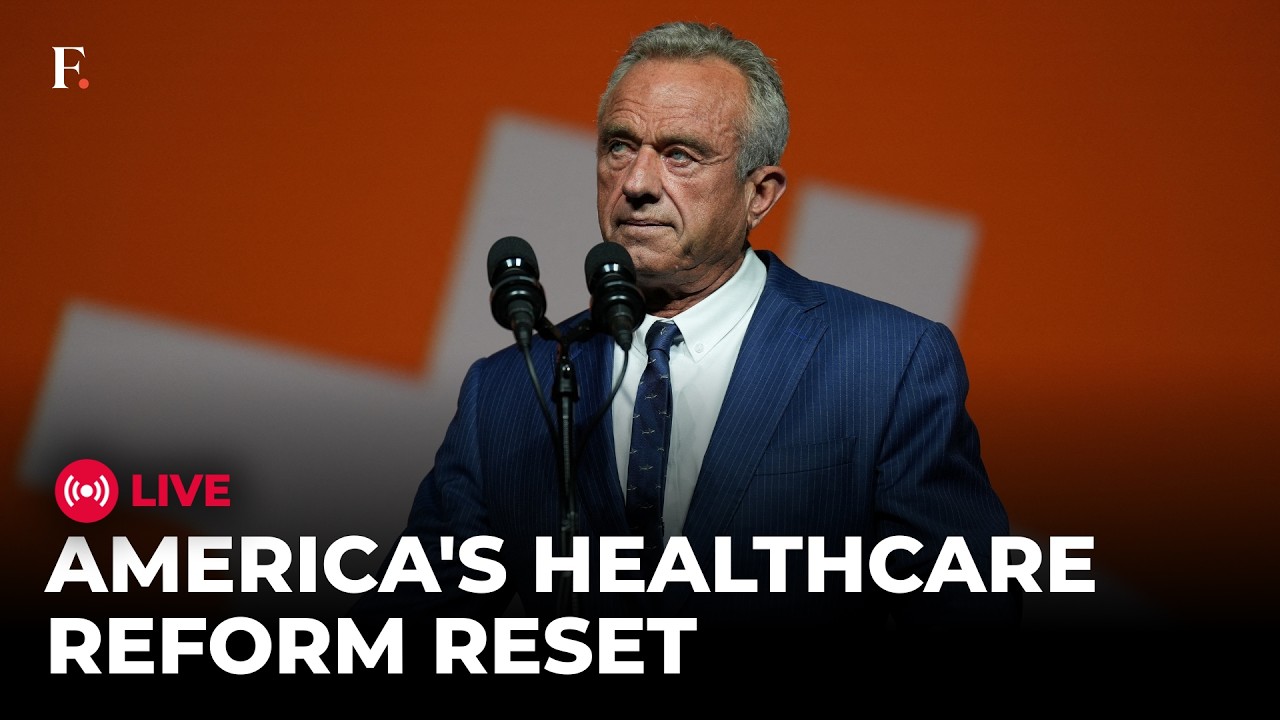 US LIVE: RFK Jr. Unveils Major New Health Care Reform Plan
