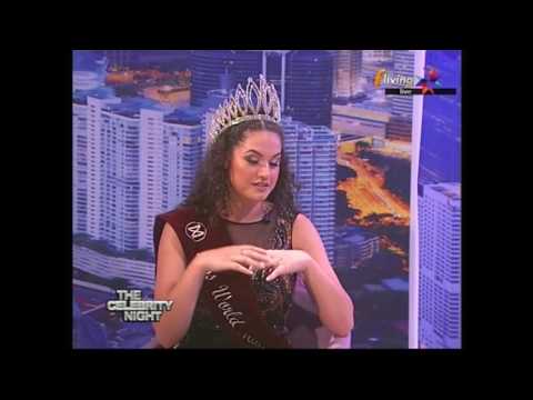 Lyndsay Pace & Michela Galea (Miss World Malta 2017) on The Celebrity Night