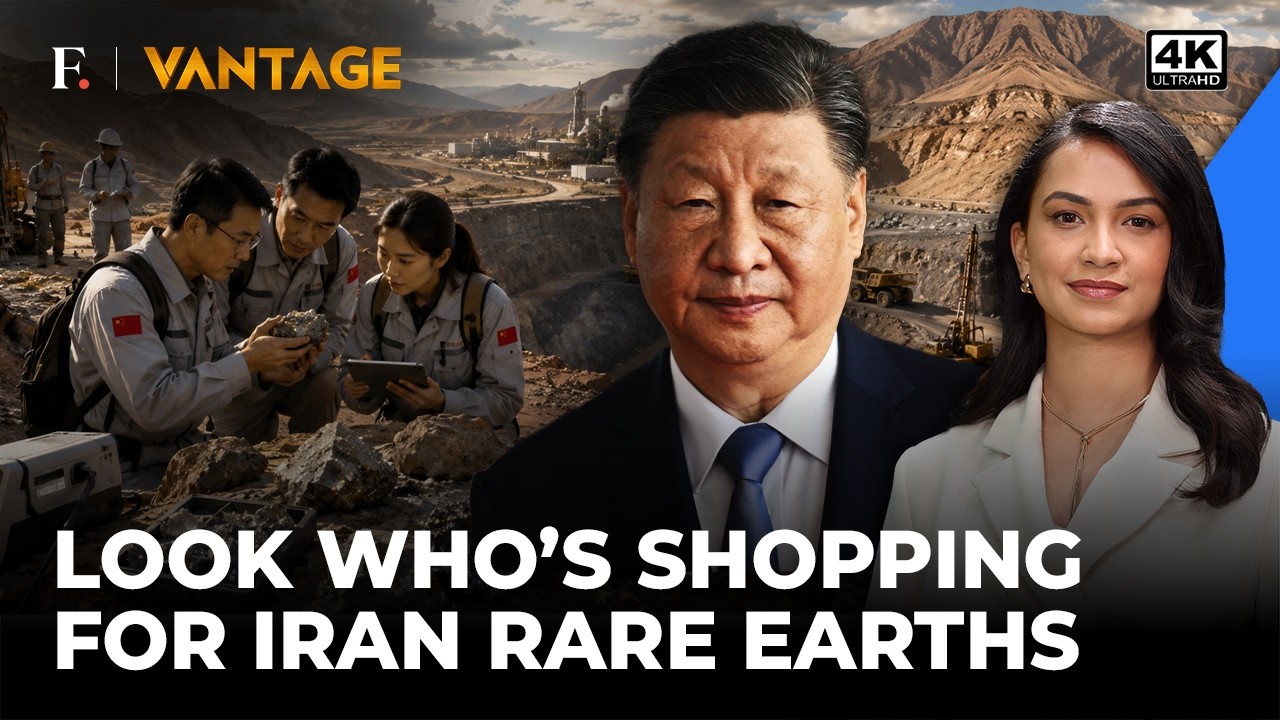 China to Send Scientists to Iran to Explore Rare Earths | Vantage on Firstpost | 4K