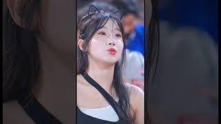 チアガール表情が可愛すぎる李珠恩♡ #cheerleader #かわいい #韓国チアリーダー #ショート#おすすめ  #韓国 #チアリーダー #チアガール