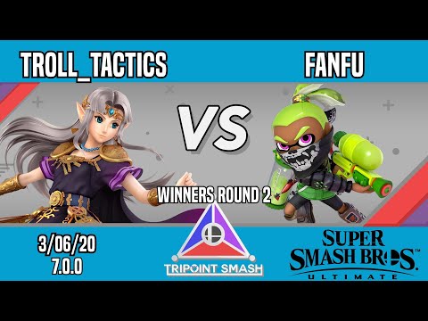 Tripoint 100 - Winners Round 2 - Troll_Tactics(Zelda) Vs. FanFu(Inkling)