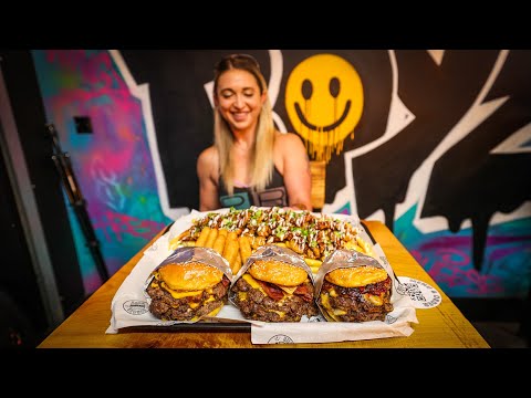 Beat The Record, Win £100 | The Chuck Norris Smash Burger Platter Challenge